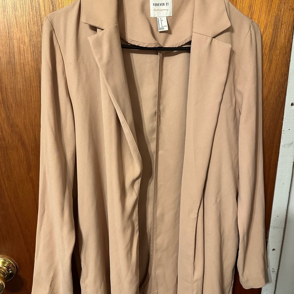 Forever 21 Women's nude jacket